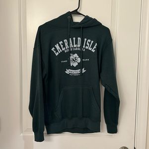 Green Emerald Isle hoodie
